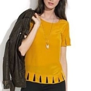 ISO Madewell geo cut shirt